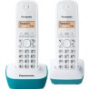 Panasonic KX-TG1612FRC | Téléphone Duo sans fil DECT sans répondeur Panasonic KX-TG1612FRC | Téléphone Duo sans fil DECT sans répondeur