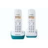 Panasonic KX-TG1612FRC | Téléphone Duo sans fil DECT sans répondeur Panasonic KX-TG1612FRC | Téléphone Duo sans fil DECT sans répondeur