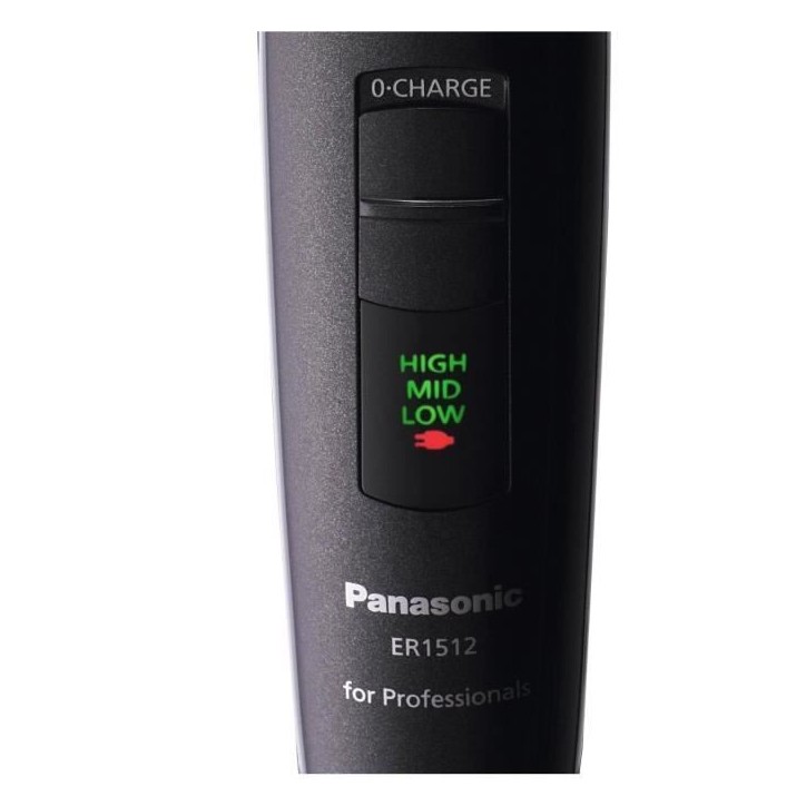 Tondeuse professionnelle PANASONIC ER1512 - X-Taper Blade - Coupe précise et douce - Autonomie 70 min Tondeuse professionnelle PANASONIC ER1512 - X-Taper Blade - Coupe précise et douce - Autonomie 70 min
