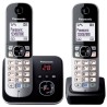 Téléphone sans fil duo PANASONIC KXTG6822 avec réduction de bruit e Téléphone sans fil duo PANASONIC KXTG6822 avec réduction de bruit e