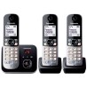 PANASONIC - KXTG6823 - Téléphone sans fil trio - Fonction réduction PANASONIC - KXTG6823 - Téléphone sans fil trio - Fonction réduction