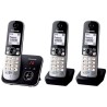 PANASONIC - KXTG6823 - Téléphone sans fil trio - Fonction réduction PANASONIC - KXTG6823 - Téléphone sans fil trio - Fonction réduction
