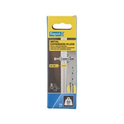 Chevilles a expansion métal pour cloison plâtre - RAPID - Ø13 - 18-