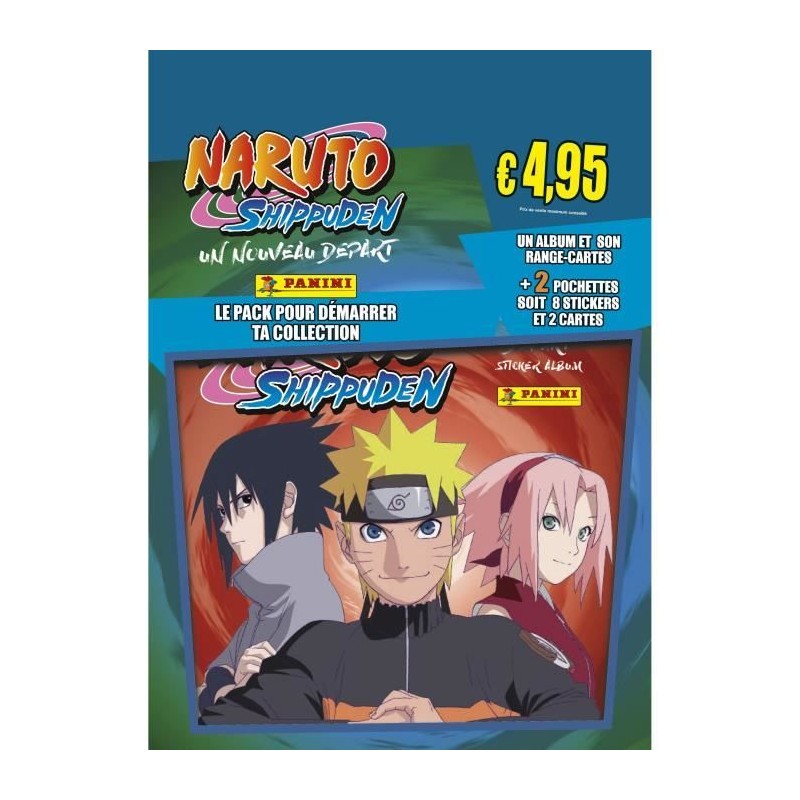 Album NARUTO SHIPPUDEN 2 - PANINI - Avec range-cartes et stickers Album NARUTO SHIPPUDEN 2 - PANINI - Avec range-cartes et stickers