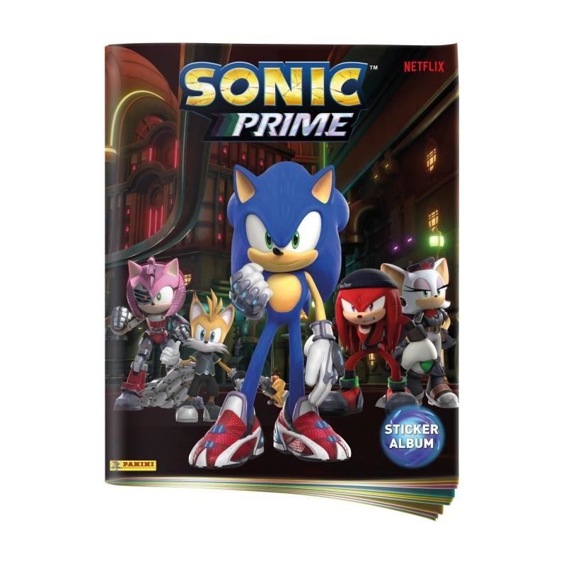 Album de stickers - PANINI - SONIC PRIME (NETFLIX) Album de stickers - PANINI - SONIC PRIME (NETFLIX)