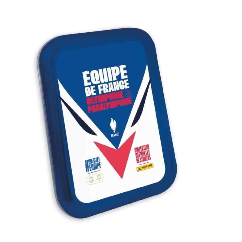 Boîte métal avec 10 pochettes + 2 cartes édition limitée - PANINI Boîte métal avec 10 pochettes + 2 cartes édition limitée - PANINI