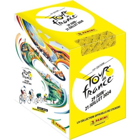 Boîte stickers - PANINI - Collection officielle Tour de France 2024 -