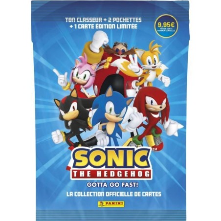 Starter Pack - PANINI - Sonic le hérisson Classic - Classeur - 2 poch