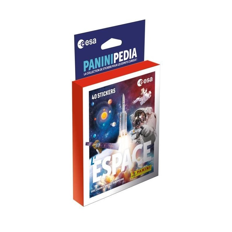 Blister 8 pochettes - PANINI - PaniniPedia Space Blister 8 pochettes - PANINI - PaniniPedia Space