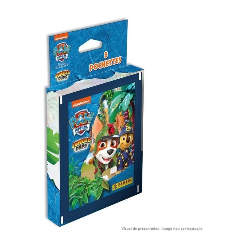 Blister 13+1 pochettes - PANINI - La Pat' Patrouille Mission Jungle - Blister 13+1 pochettes - PANINI - La Pat' Patrouille Mission Jungle -