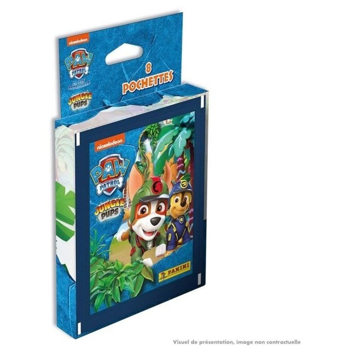 Blister 13+1 pochettes - PANINI - La Pat' Patrouille Mission Jungle - 70 stickers Blister 13+1 pochettes - PANINI - La Pat' Patrouille Mission Jungle - 70 stickers