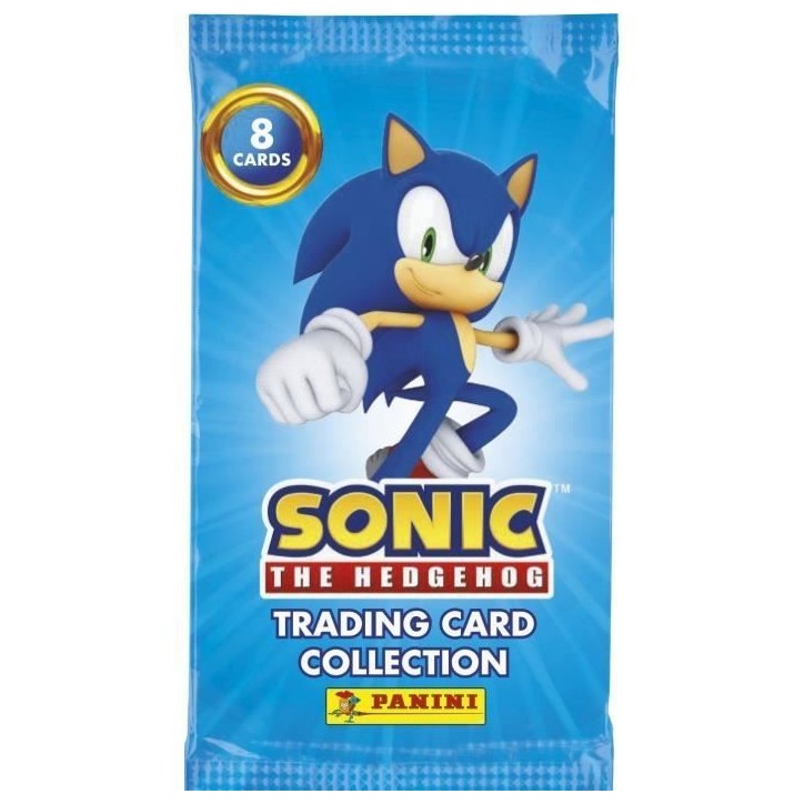 Boîte - PANINI - Sonic le hérisson Classic - 18 pochettes - 144 cartes Boîte - PANINI - Sonic le hérisson Classic - 18 pochettes - 144 cartes