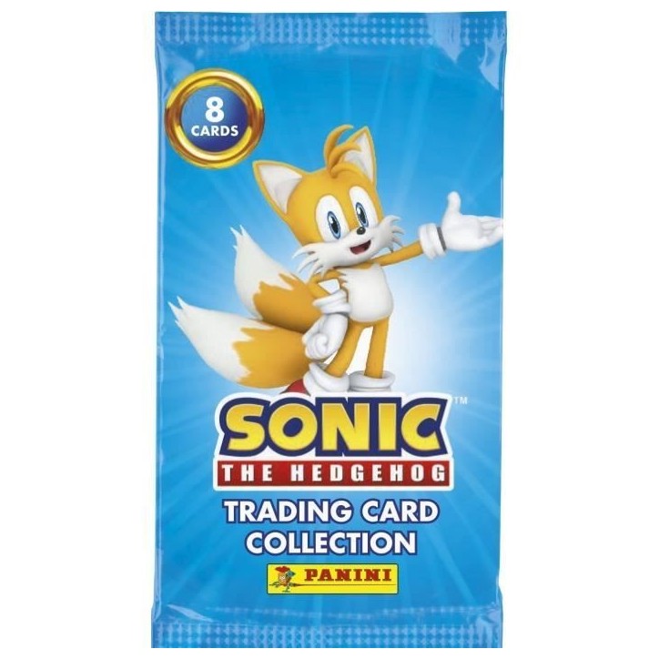 Boîte - PANINI - Sonic le hérisson Classic - 18 pochettes - 144 cartes Boîte - PANINI - Sonic le hérisson Classic - 18 pochettes - 144 cartes