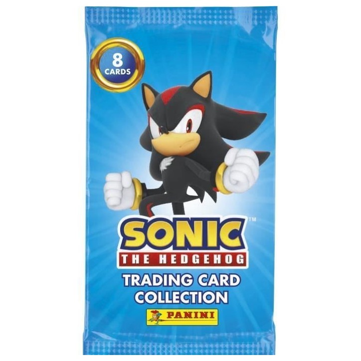 Boîte - PANINI - Sonic le hérisson Classic - 18 pochettes - 144 cartes Boîte - PANINI - Sonic le hérisson Classic - 18 pochettes - 144 cartes