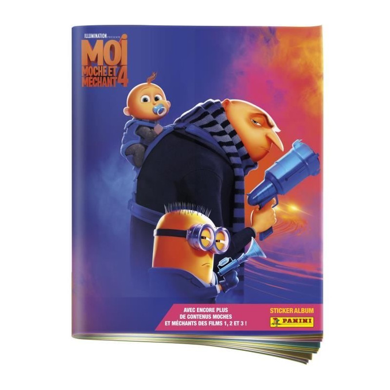 Album Stickers - PANINI - Moi Moche et Méchant - 180 stickers Album Stickers - PANINI - Moi Moche et Méchant - 180 stickers