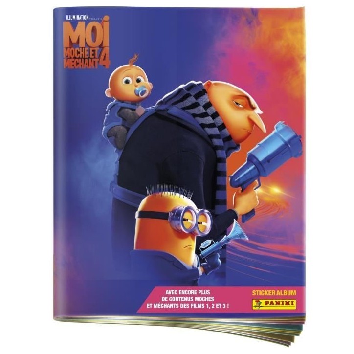 Album Stickers - PANINI - Moi Moche et Méchant - 180 stickers
