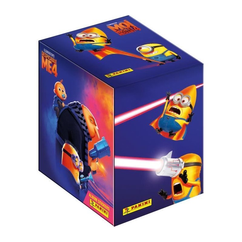 Boîte de Stickers - PANINI - Moi Moche et Méchant - 36 pochettes (18 Boîte de Stickers - PANINI - Moi Moche et Méchant - 36 pochettes (18