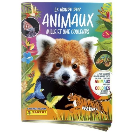 Pack de démarrage - PANINI - Animaux 2025 - Album + 3 pochettes - 15 stickers