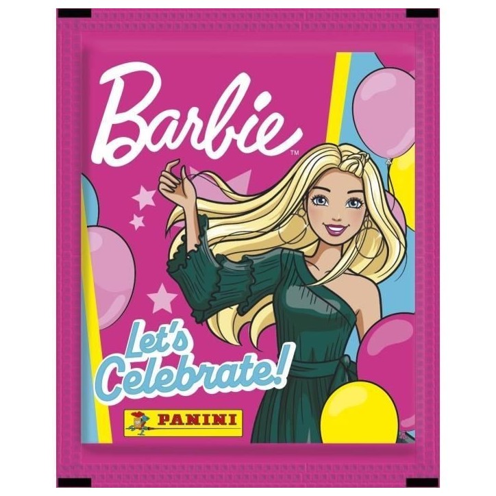Album - PANINI - Barbie 65e Anniversaire - 192 stickers - Effets spéciaux inclus Album - PANINI - Barbie 65e Anniversaire - 192 stickers - Effets spéciaux inclus