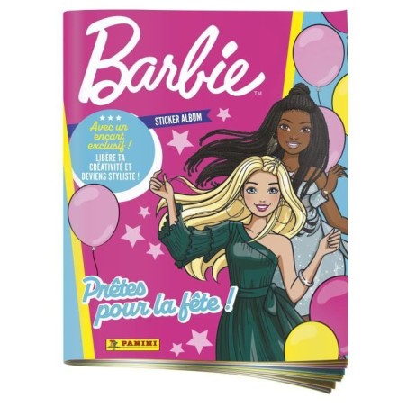 Album - PANINI - Barbie 65e Anniversaire - 192 stickers - Effets spéciaux inclus