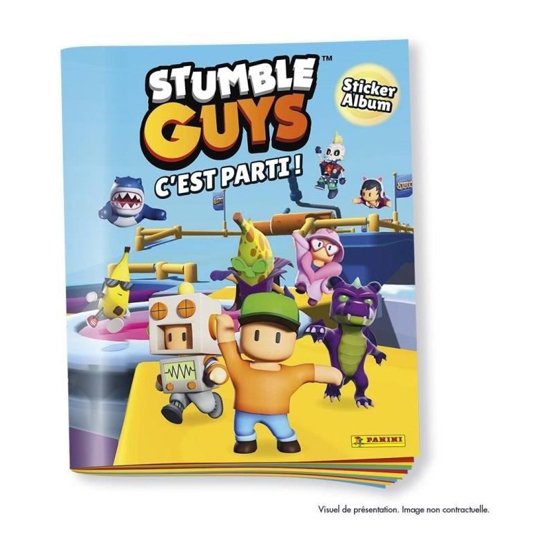 Album stickers - PANINI - Stumble Guys - Collection officielle - 204 s Album stickers - PANINI - Stumble Guys - Collection officielle - 204 s