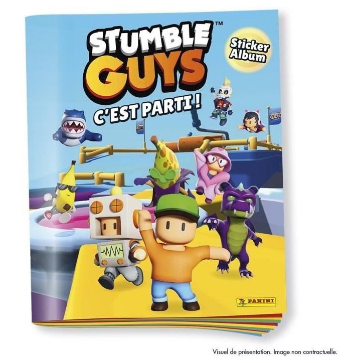 Album stickers - PANINI - Stumble Guys - Collection officielle - 204 stickers dont 110 spéciaux Album stickers - PANINI - Stumble Guys - Collection officielle - 204 stickers dont 110 spéciaux