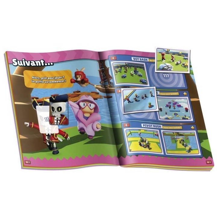 Album stickers - PANINI - Stumble Guys - Collection officielle - 204 stickers dont 110 spéciaux Album stickers - PANINI - Stumble Guys - Collection officielle - 204 stickers dont 110 spéciaux