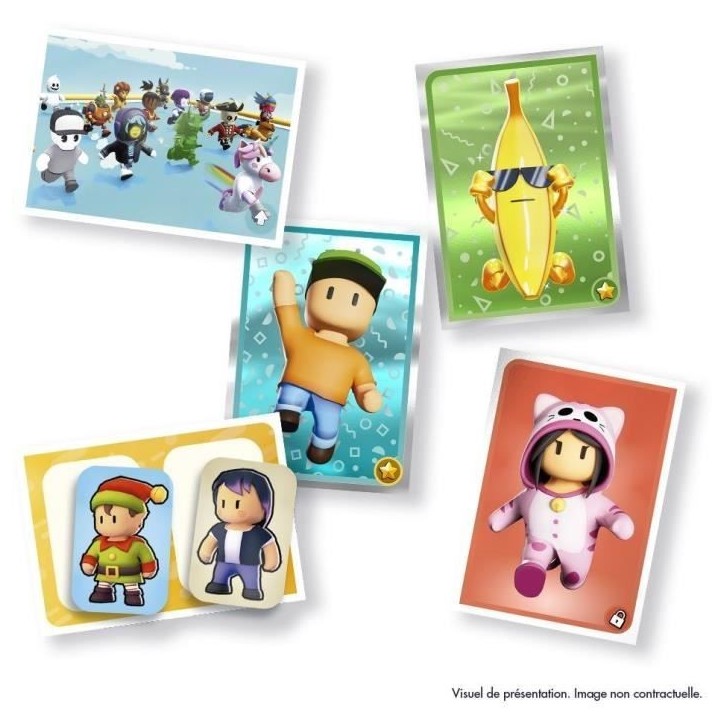 Boîte stickers - PANINI - Stumble Guys - 36 pochettes - Collection officielle