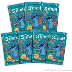 Boîte métal - PANINI - STITCH TC - 7 pochettes - 42 cartes