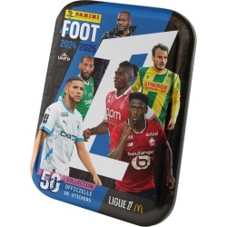 Boîte métal - PANINI - Foot Ligue 1 2024-2025 - McDonald's - 12 poch