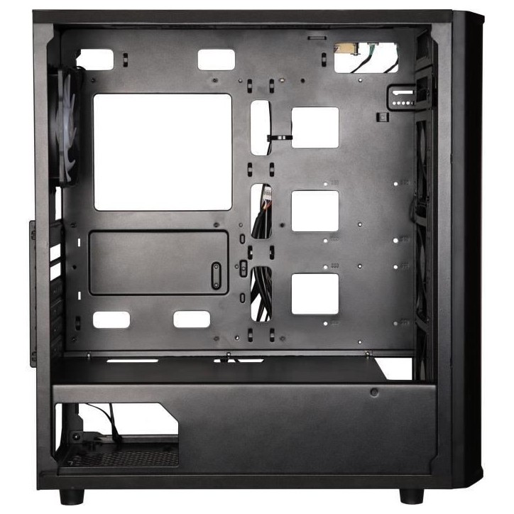 Boîtier Semitower - Bitfenix - Saber Mesh RGB - Noir - 4 baies internes - Refroidissement par air