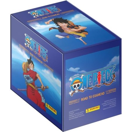 Boîte - PANINI - ONE PIECE ROAD TO EGGHEAD - 8 pochettes - 64 carte