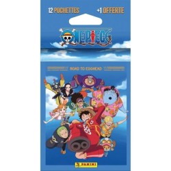 Blister - PANINI - ONE PIECE ROAD TO EGGHEAD - 12 pochettes + 1 offert