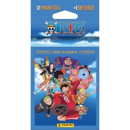 Blister - PANINI - ONE PIECE ROAD TO EGGHEAD - 12 pochettes + 1 offert