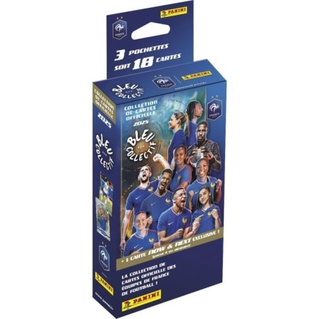 Blister - PANINI - FOOTBALL FEDERATION 2025 TC - 3 pochettes + 1 offer