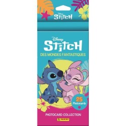 Blister - PANINI - STITCH PHOTOCARDS - 4 pochettes + 1 offerte - 25 ca