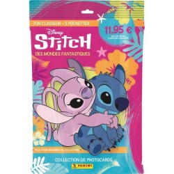 Pack de démarrage - PANINI - STITCH PHOTOCARDS - Classeur + 3 pochett