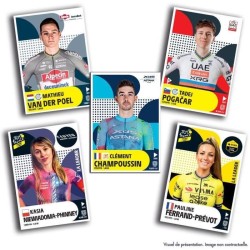 Blister - PANINI - TOUR DE FRANCE 2025 - 10 pochettes + 1 offerte - 55 stickers