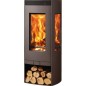 Poele a bois - PANADERO - Alba Ecodesign - 9,5 kw - Bûches 50 cm Poele a bois - PANADERO - Alba Ecodesign - 9,5 kw - Bûches 50 cm