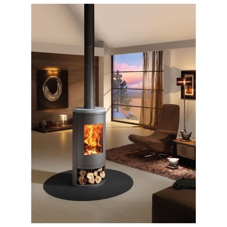 Poele a bois - PANADERO - Sydney Ecodesign - 7,4 kw - Bûches 50 cm Poele a bois - PANADERO - Sydney Ecodesign - 7,4 kw - Bûches 50 cm