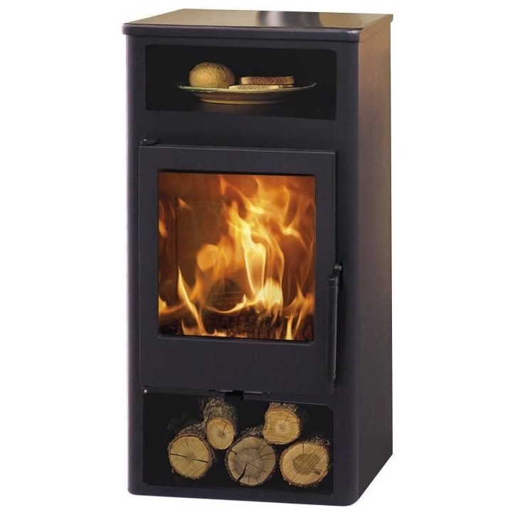 Poele a bois - PANADERO - Swan Ecodesign - 5,9 kw - Bûches 40 cm Poele a bois - PANADERO - Swan Ecodesign - 5,9 kw - Bûches 40 cm