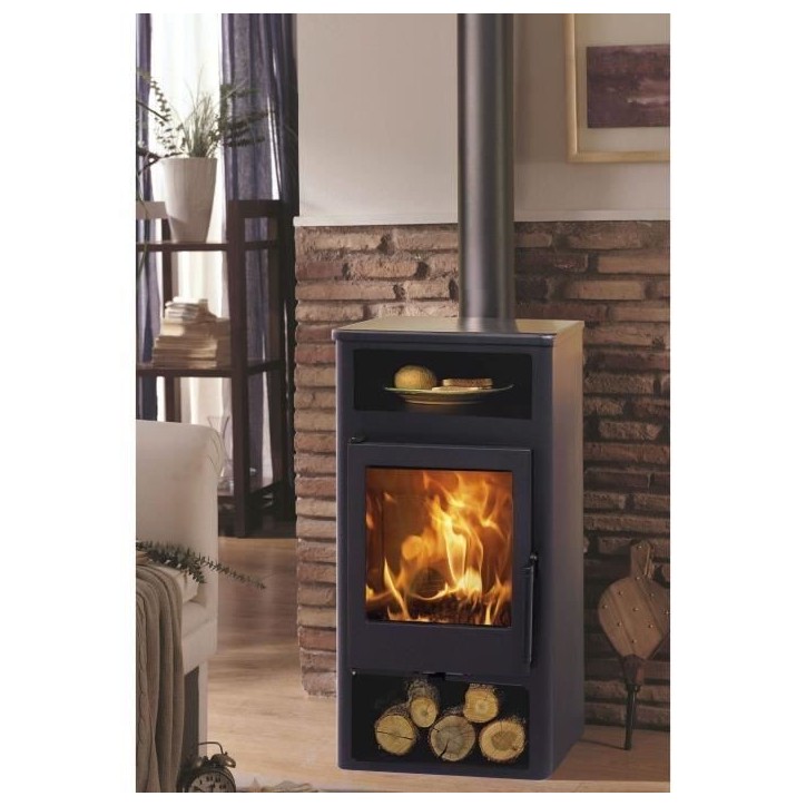 Poele a bois - PANADERO - Swan Ecodesign - 5,9 kw - Bûches 40 cm Poele a bois - PANADERO - Swan Ecodesign - 5,9 kw - Bûches 40 cm