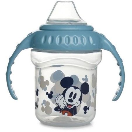 Tasse a poignée - THERMOBABY - Sippy 250 ml - Bec silicone - Anti-fuites - Mickey Cool