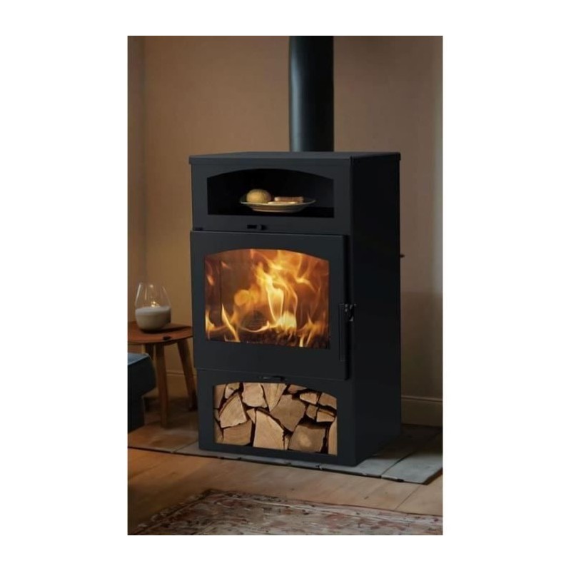 Poele a bois - PANADERO - Bacalan Chauffe Plâts Ecodesign - 10,2 kw - Poele a bois - PANADERO - Bacalan Chauffe Plâts Ecodesign - 10,2 kw -