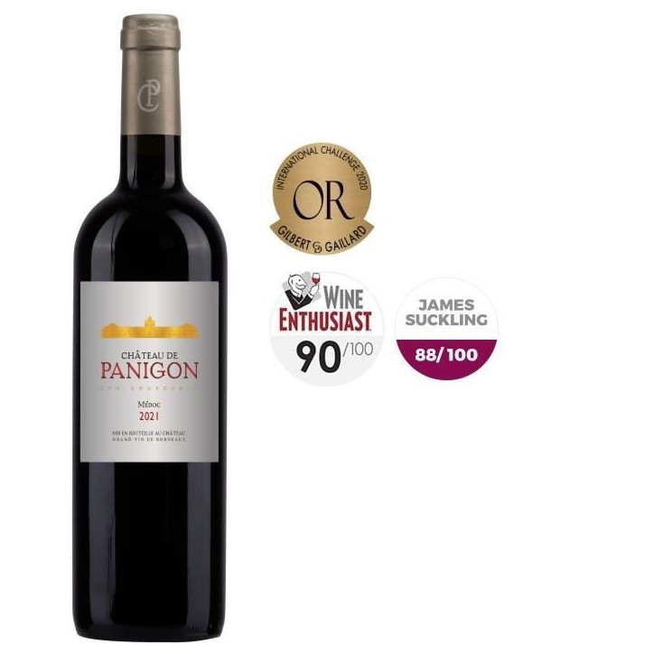 Château de Panigon 2021 Médoc Cru Bourgeois - Vin rouge de Bordeaux