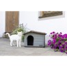 KERBL - Maison extérieure pour chats - 60 x 51 x 41 cm - Gris et