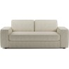 Canapé convertible express en velours côtelé - matelas 14cm - PAOLA