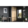 Portes de placard - Coulissantes - PARISOT - Chene et noir - L.120 x H