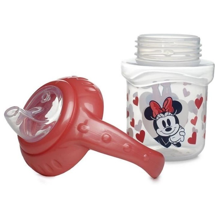 Tasse a poignée - THERMOBABY - Sippy 250 ml - Bec silicone - Anti-fuites - Minnie Tasse a poignée - THERMOBABY - Sippy 250 ml - Bec silicone - Anti-fuites - Minnie