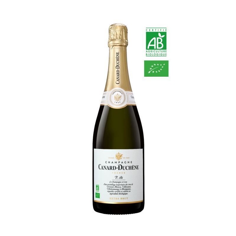 Champagne Canard Duchene Parcelle 181 Bio Extra Brut - 75 cl Champagne Canard Duchene Parcelle 181 Bio Extra Brut - 75 cl
